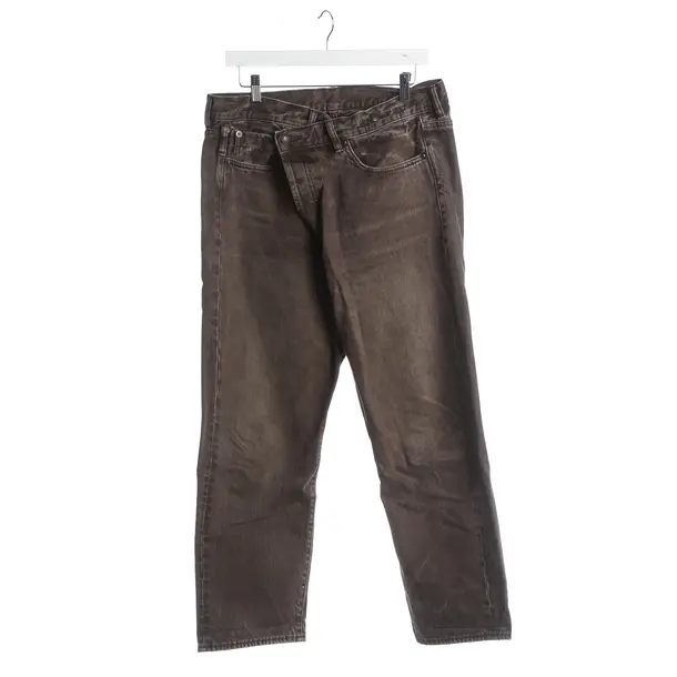 Straight Fit Jeans, in Brown, Cotton, R13