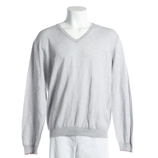 Pullover, in Hellgrau, Baumwolle, Zegna