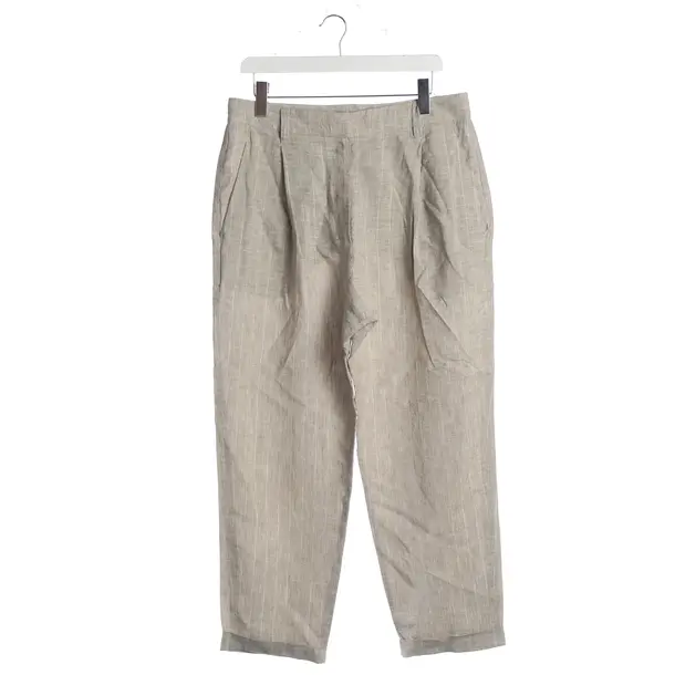 Pants, in Beige, Linen, Brunello Cucinelli