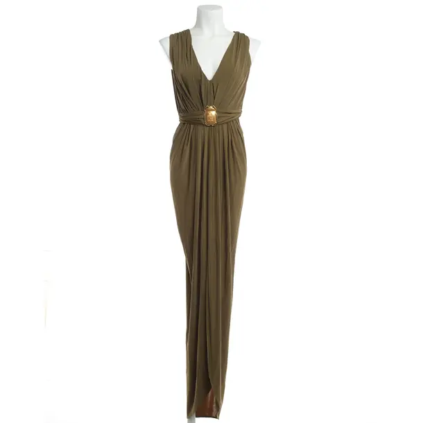 Cocktail Dress, in Olive Green, Polyamide, Balmain