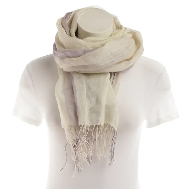 Schal, in Beige, Baumwolle, Emporio Armani