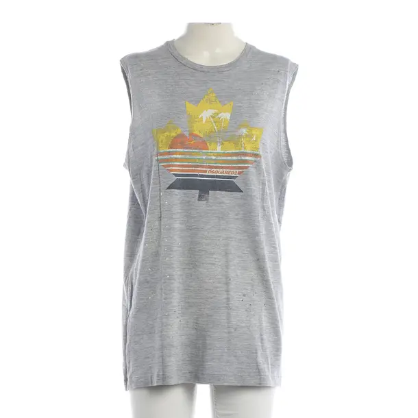 Top, in Grau, Baumwolle, Dsquared