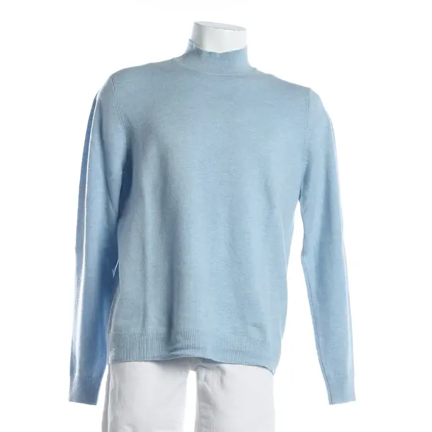 Jumper, in Blue, Wool, Malo