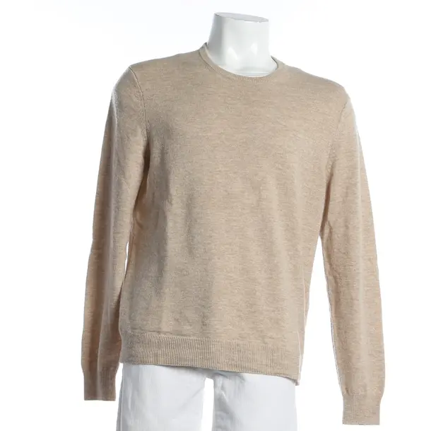 Jumper, in Light Brown, Wool, Malo