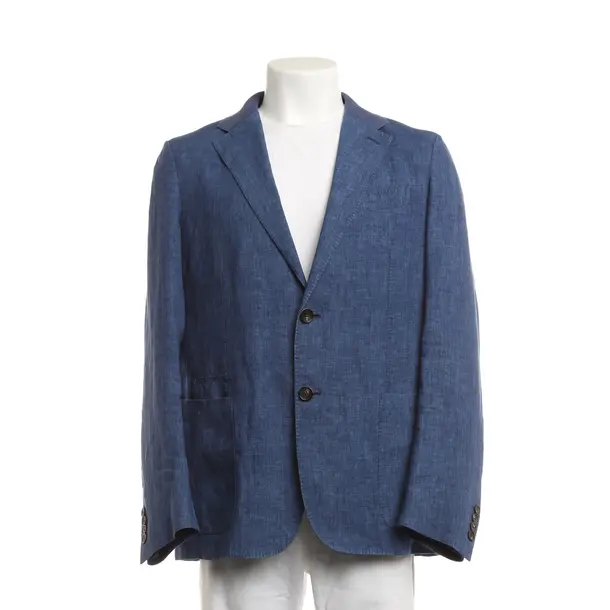Sakko, in Blau, Leinen, Zegna