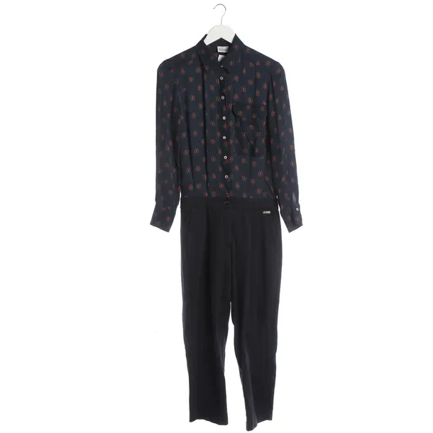 Overall, in Navy, Viscose, Luis Trenker