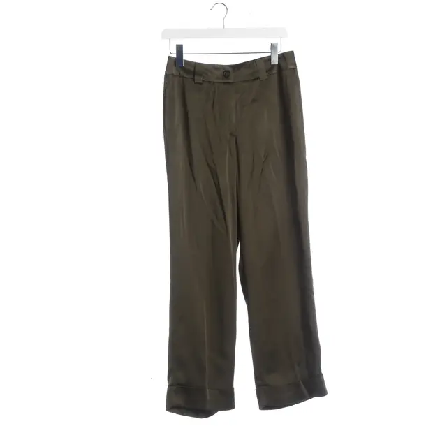 Pantaloni, in Verde scuro, Acetato, Peserico