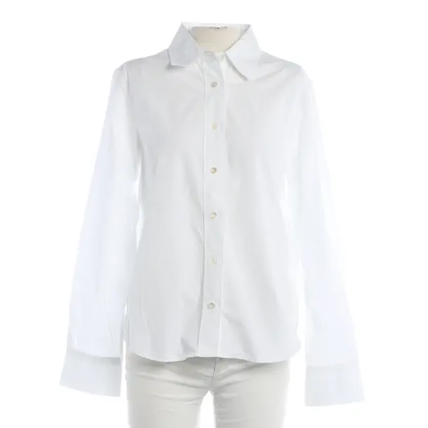 Camicetta, in Bianco, Cotone, Chiuso