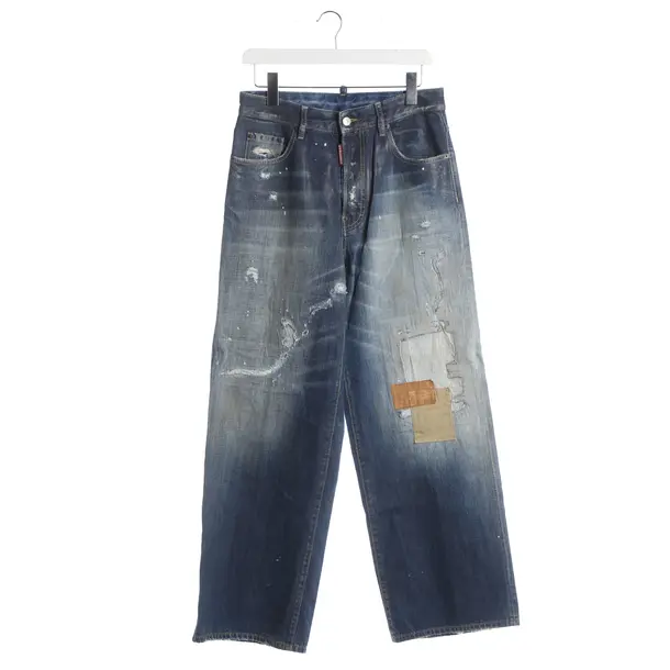 Straight Fit Jeans, in Blue, Cotton, Dsquared