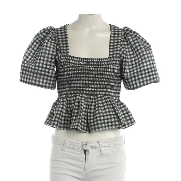 Bluse, in Mehrfarbig, Polyester, Ganni