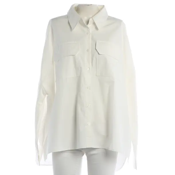 Blouse, in White, Cotton, Frankie Shop
