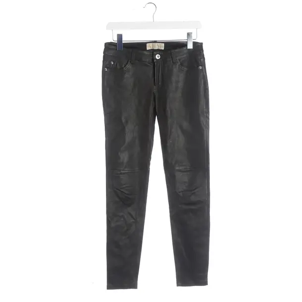 Hose, in Schwarz, Leder, Michael Kors