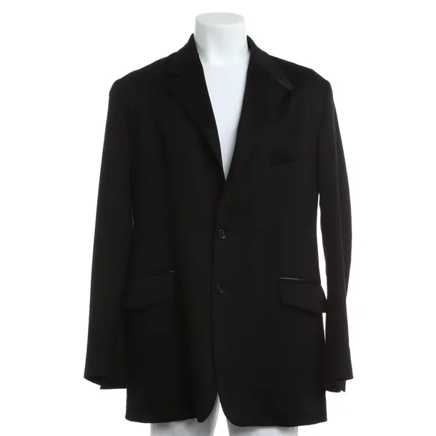 Mid-Season Jacket, in Black, Cashmere, Versace