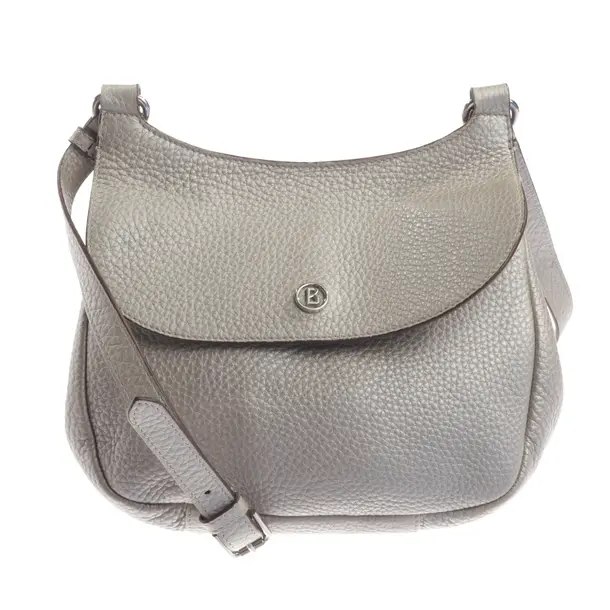 Borsa a cinture a tracolla, in argento, Pelle, Bogner