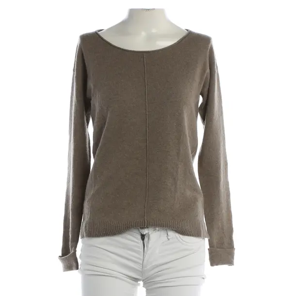 Jumper, in Light Brown, Wool, Delicatelove