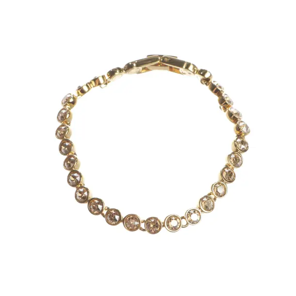 Armband, in Gold, Metall (metallisch, metallisiert), Swarovski