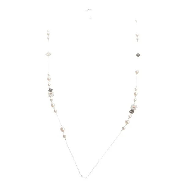 Necklace, in Multicolored, Metal (metallic, metallized), Swarovski