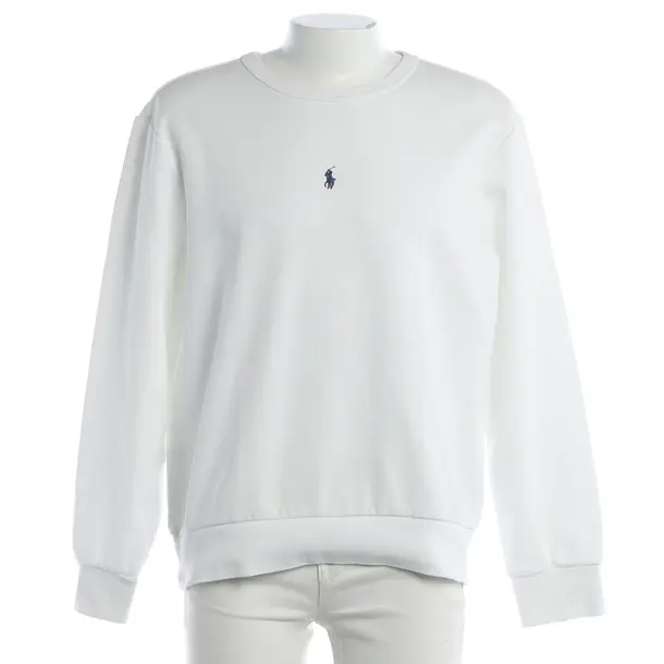 Sweatshirt, in White, Cotton, Polo Ralph Lauren