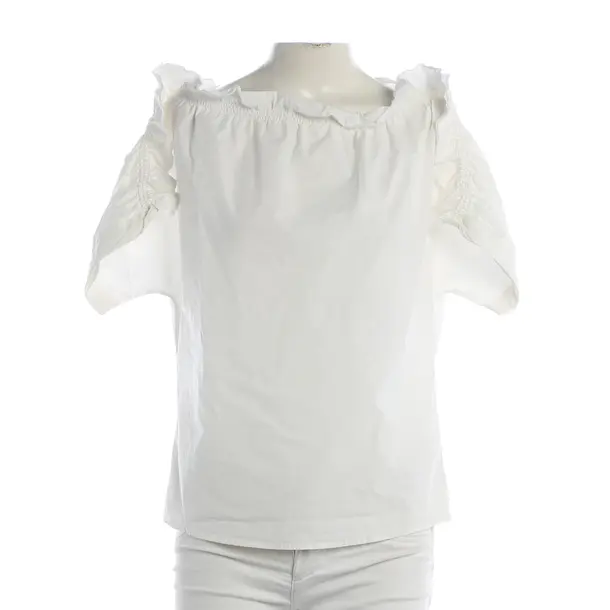 Shirt, in Weiß, Baumwolle, MSGM