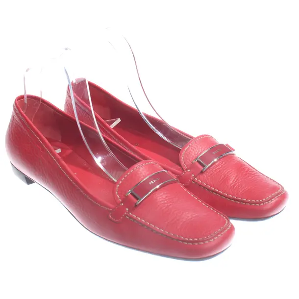 Scarpe basse, in Rosso, Prada