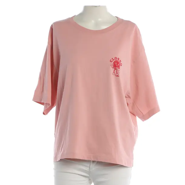 Shirt, in Rosa, Baumwolle, Closed