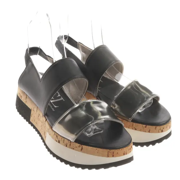 Platform Sandals, in Black, AGL Attilio Giusti Leombruni
