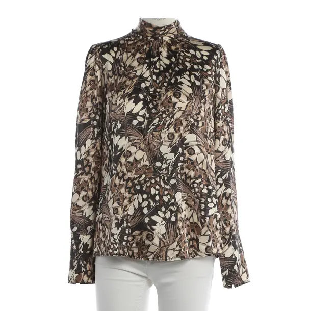 Bluse, in Dunkelbraun, Seide, Dea Kudibal
