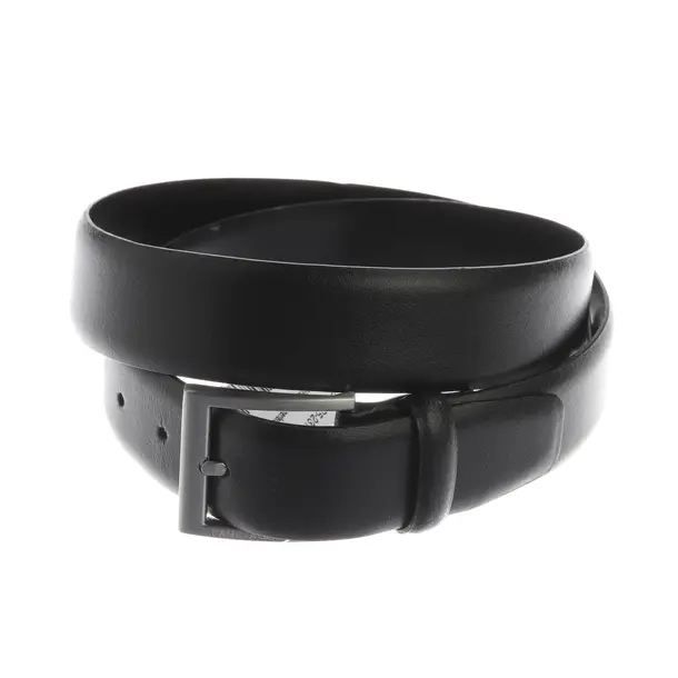 Gürtel, in Schwarz, Leder, Karl Lagerfeld