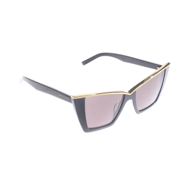 Sonnenbrille, in Schwarz, Kunststoff, Saint Laurent