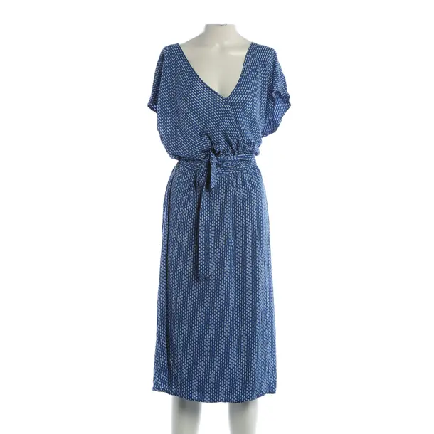 Dress, in Blue, Viscose, Velvet by Graham and Spencer
