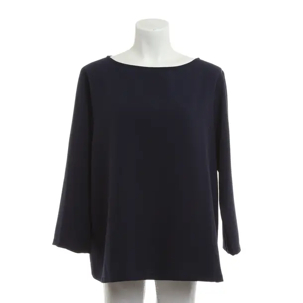 Bluse, in Navy, Polyester, Antonelli