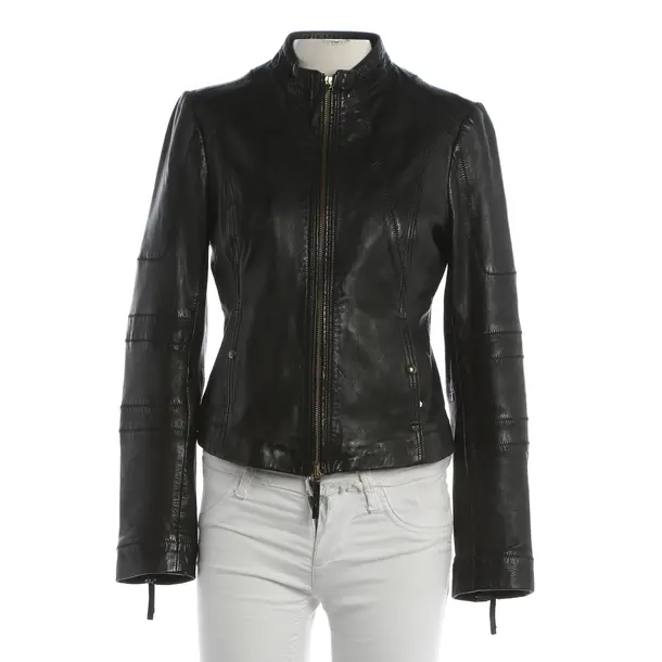Giacca in pelle, in Nero, Pelle, Hugo Boss Arancione