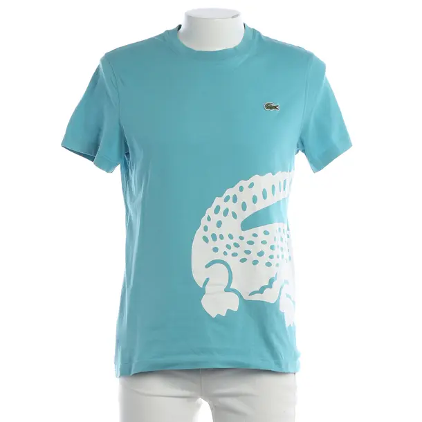 T-Shirt, in Blue, Cotton, Lacoste