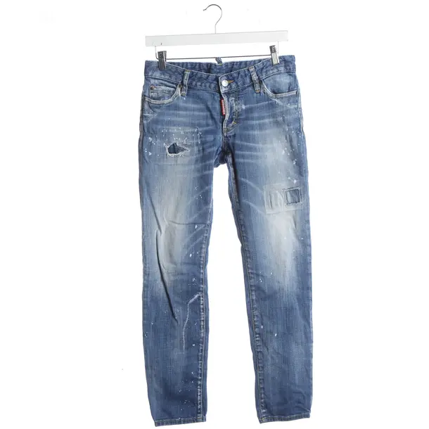 Jeans, in Blau, Baumwolle, Dsquared