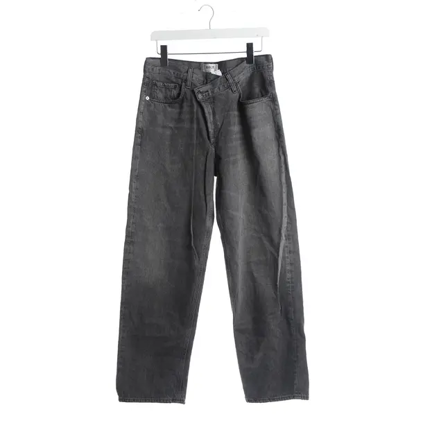 Jeans straight fit, in Grigio, Cotone, Agolde