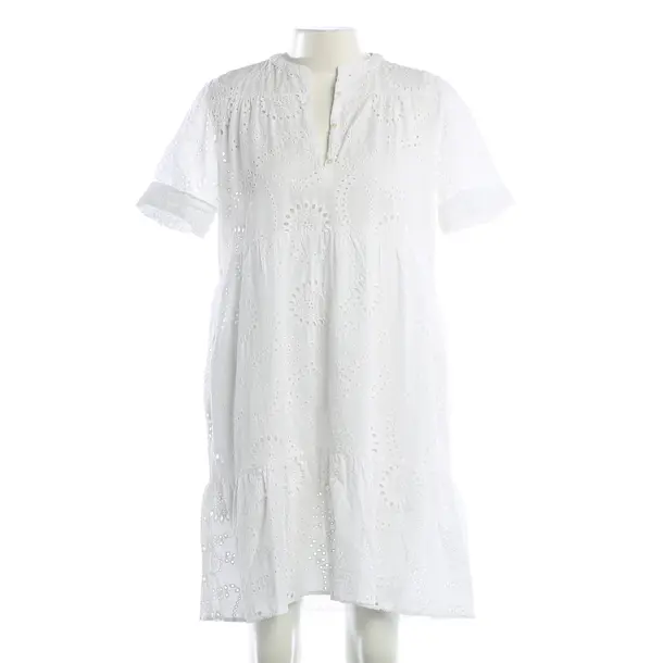 Dress, in White, Cotton, 0039 Italy