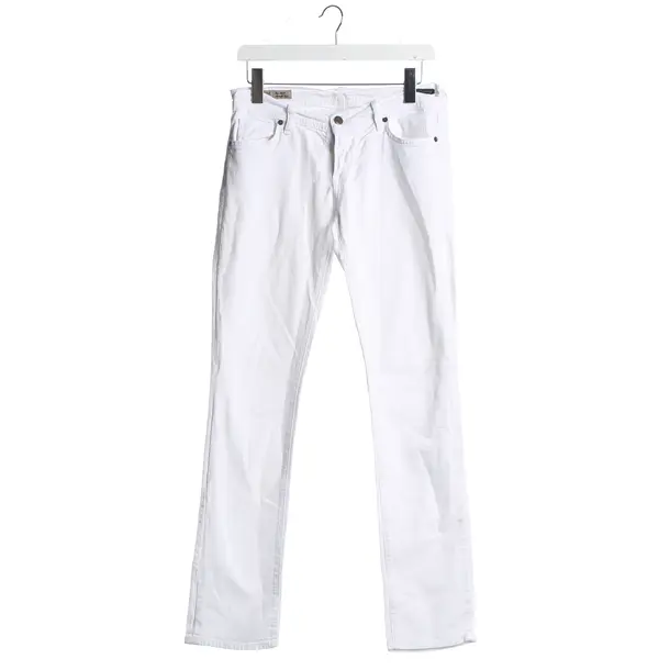 Jeans straight fit, in Bianco, Cotone, Cittadini dell'umanità