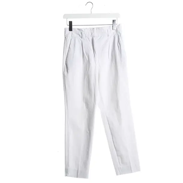 Pants, in White, Cotton, Marc Cain