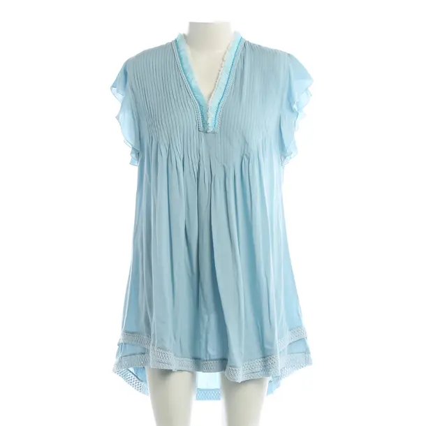 Dress, in Blue, Viscose, Poupette St. Barth