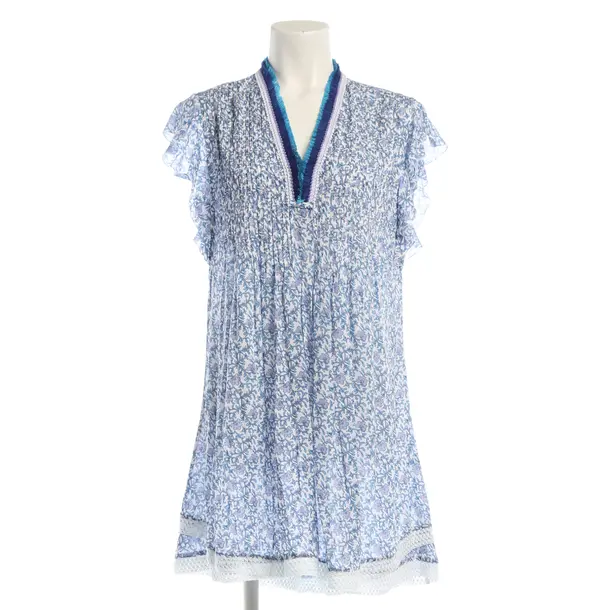 Dress, in Blue, Viscose, Poupette St. Barth