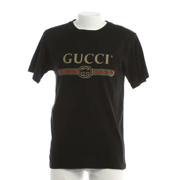 T-Shirt, in Black, Cotton, Gucci