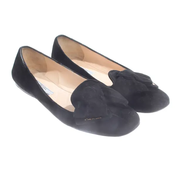 Ballerinas, in Schwarz, Prada