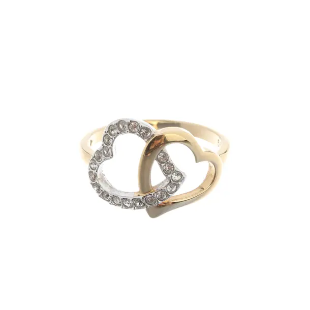 Ring, in Gold, Metall (metallisch, metallisiert), Swarovski