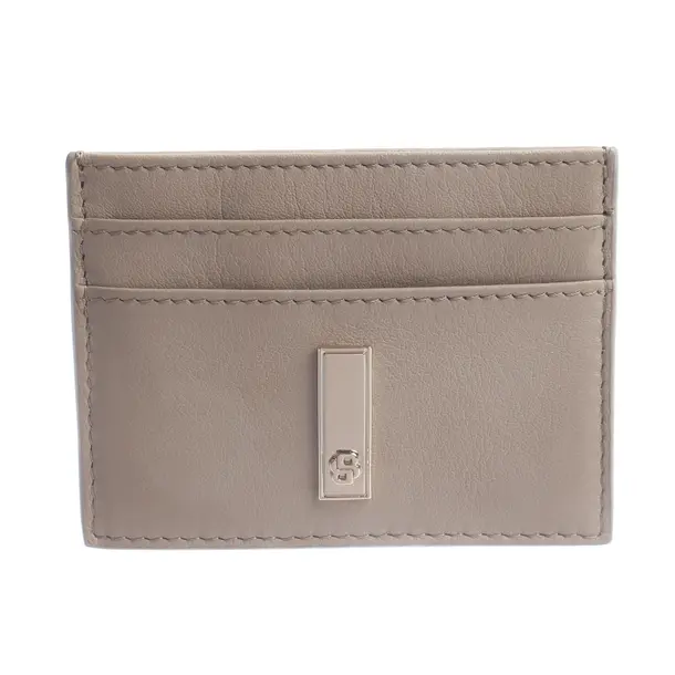 Card Holder, in Light Brown, Leather, Hugo Boss