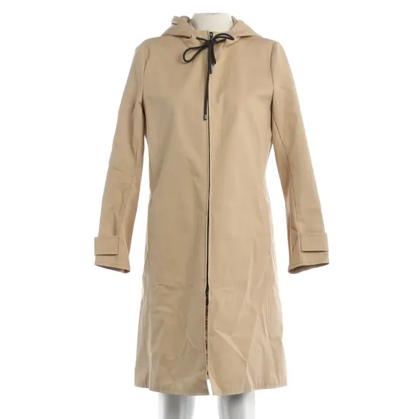 Mid-Season Jacket, in Light Brown, Cotton, Strenesse