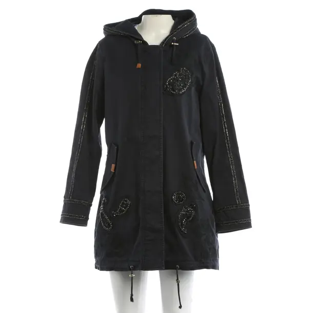 Mid-Season Jacket, in Navy, Cotton, Sportalm