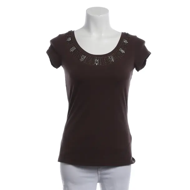 Shirt, in Braun, Baumwolle, Max Mara
