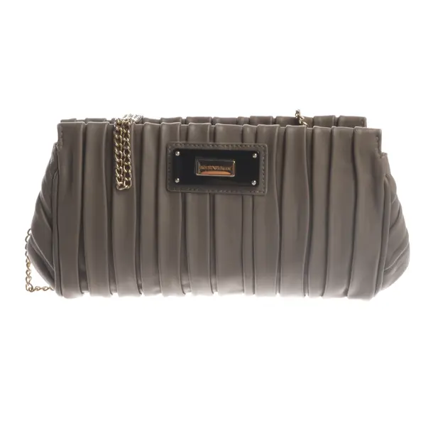Abendtasche, in Grau, Leder, Emporio Armani