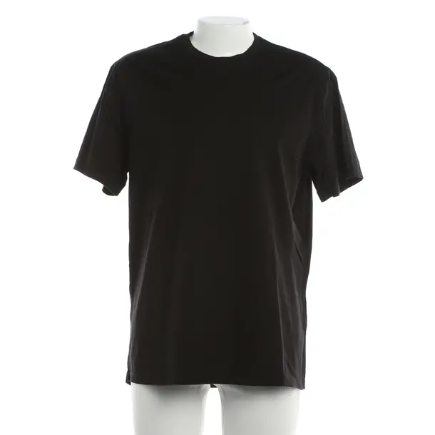 T-Shirt, in Schwarz, Baumwolle, Emporio Armani