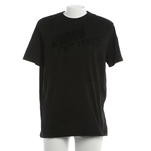 T-Shirt, in Schwarz, Baumwolle, Armani Exchange